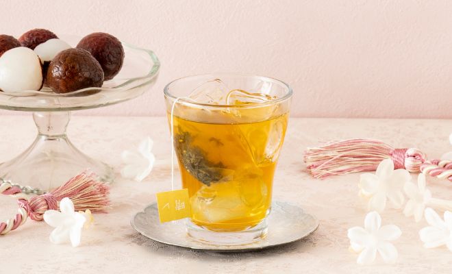 ライチのジャスミン茶
