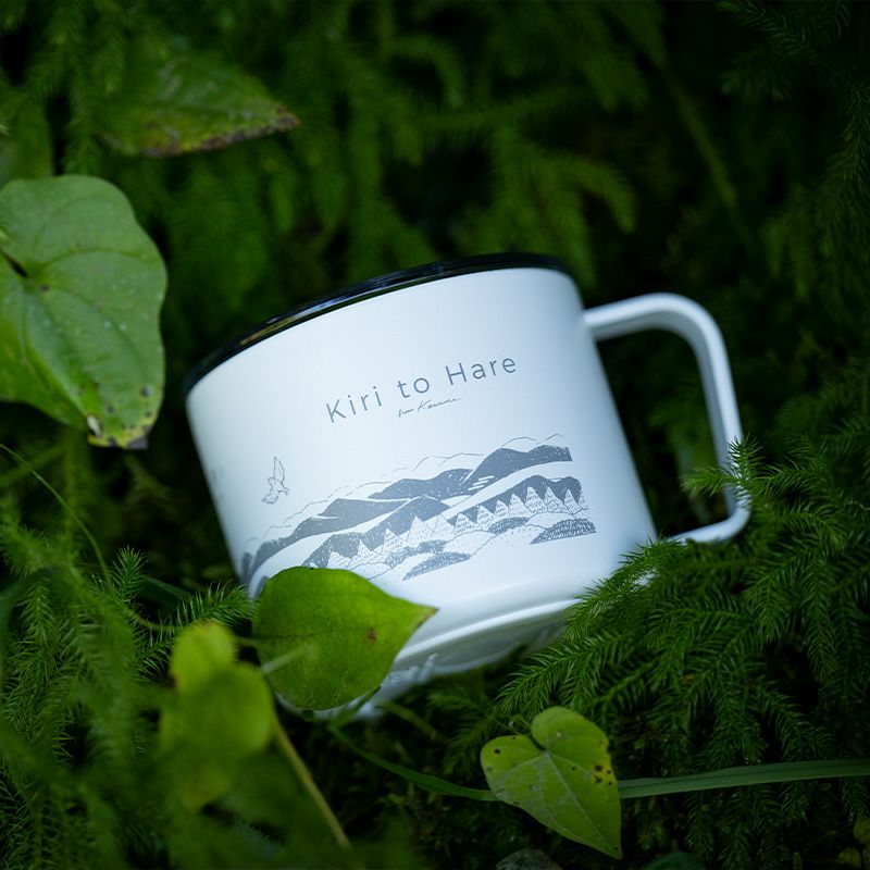 【MiiR（ミアー）】『霧ト晴レ』Kawaneキャンプカップ（白）　236ml/8oz　Camp Cup