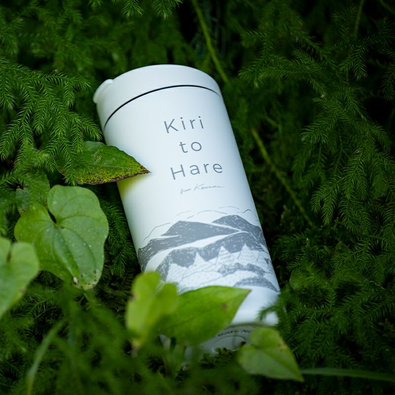 MiiR（ミアー）】『霧ト晴レ』Kawaneボトル（白） 354ml/12oz Flip Traveler Travel Tumbler |  森から届くフレーバーティー『霧ト晴レ』from Kawane