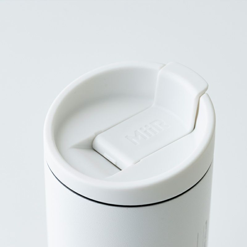 【MiiR（ミアー）】『霧ト晴レ』Kawaneボトル（白）　354ml/12oz　Flip Traveler　Travel Tumbler